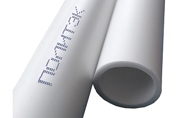 Труба полипропиленовая 20 х 1.9 SDR 11 PN 10 PPR белая, хлыст 4м Политэк 90201020019