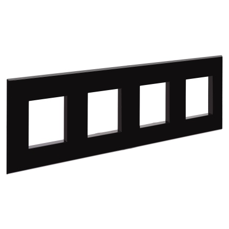 Avanti Рамка ARTLEBEDEV Черный квадрат 8 модульная DKC 4402908