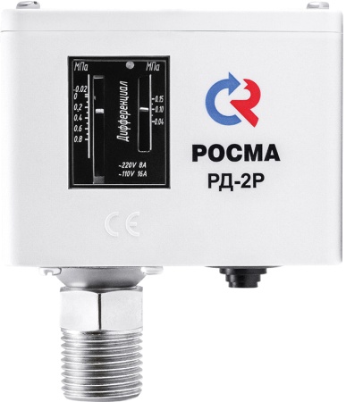 00000024000 Реле давления РД-2Р-0.8 Мпа 1/2' модель 35 РОСМА 