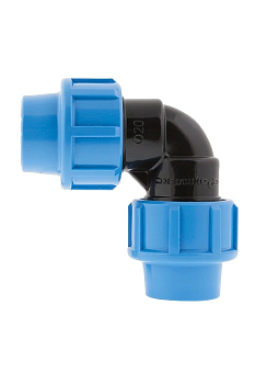 Отвод 20/90 град. для труб ПНД Джилекс 9301