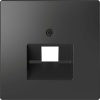 Накладка центральная D-Life для розетки одинарной RJ45 антрацит SD Schneider Electric MTN4521-6034