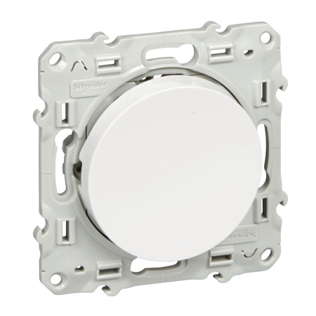 Выключатель одноклавишный, белый Schneider Electric S52R201