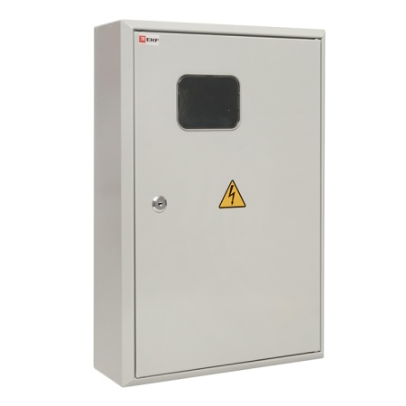 mb23-3/18e Щит учетно-распределительный навесной ЩУРн 3/18 с окном IP31 500х340х120 под электросчетчик EKF 