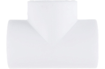 Тройник полипропиленовый PPR 32мм белый Политэк 9000000432