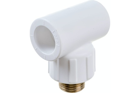 Тройник полипропиленовый PPR комбинированный  НР 25 х 3/4' Политэк 9510002534