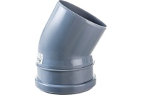 Отвод канализационный 30 град. 110 Политэк 100130