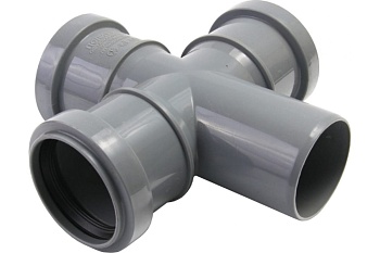 Крестовина одноплоскостная 87.5 град. 50 х 50 х 50 Политэк 135590