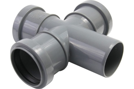 Крестовина одноплоскостная 87.5 град. 50 х 50 х 50 Политэк 135590