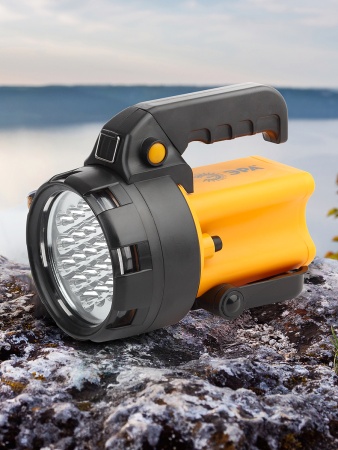 Фонарик кемпинговый походный ударопрочный водонепроницаемый, компас, подставка PA-602 Альфа ЭРА Б0031033