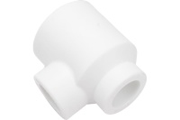 Тройник полипропиленовый PPR переходной 32х20х20мм белый Политэк 9300322020