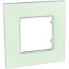 Unica-Quadro Рамка 1 пост матовое стекло Schneider Electric MGU2.702.17