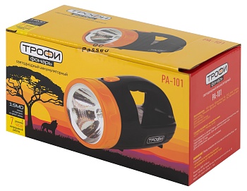 Светодиодный фонарь Трофи  PA-101 прожектор аккумуляторный 1 режим ЭРА Б0053340