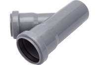 Тройник канализационный 45 град. 50 х 40 Политэк 205445