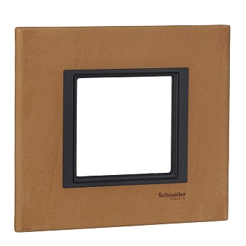 РАМКА 1 ПОСТ КОЖА АНАТОЛИЙСКИЙ ПЕРГАМЕНТ Schneider Electric MGU68.002.7P1
