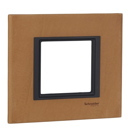 РАМКА 1 ПОСТ КОЖА АНАТОЛИЙСКИЙ ПЕРГАМЕНТ Schneider Electric MGU68.002.7P1