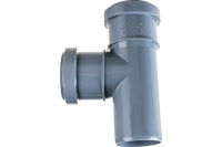 Тройник канализационный 87.5 град. 50 х 50 Политэк 205087