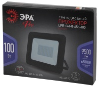Прожектор светодиодный ДО-100W LPR-061-0-65K-100 100Вт 9000Лм 6500К PRO 290х230х36 ЭРА Б0043592