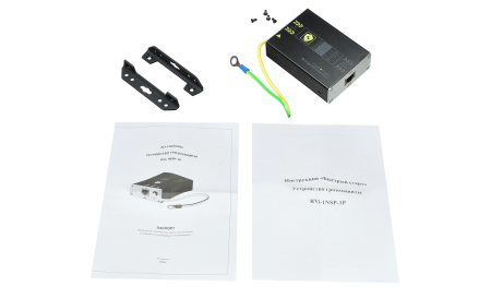 RVi-1NSP-1P Грозозащита линии Ethernet и PoE RVI  С0000021007