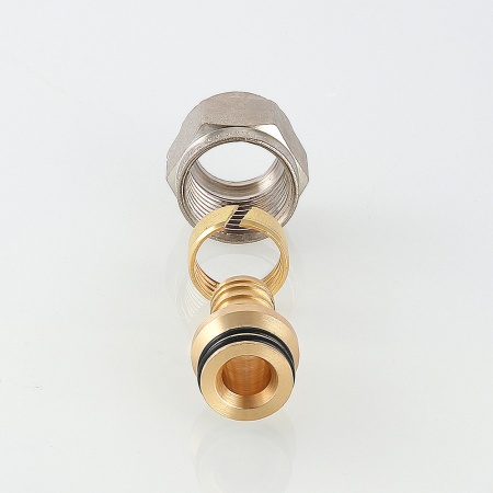 VTc.709.N.1604 Соединитель коллекторный обжимной для полимерной PEX трубы 16 (2.0)х1/2' VALTEC  O70901620