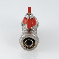 Кран шаровой 16 под обжим ручка бабочка VALTEC VT.343.N.1616 AAV230104