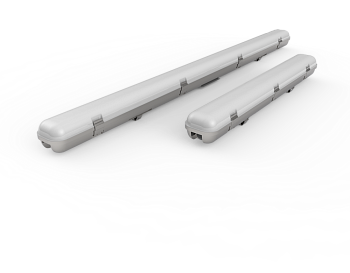 Светильник светодиодный Стронг 2.0 30 Вт 5000К 1242*90*68мм IP65 прозрачный рассеиватель Вартон V1-I2-70210-03G00-6503050