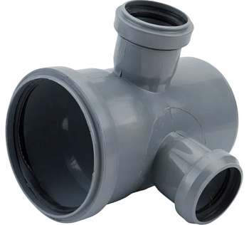 Крестовина двухплоскостная 87.5 град. 110 х 50 х 50 Политэк 60155090