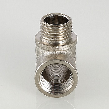 Тройник ВНН 1/2'х1/2'х1/2' переходной, никелированный VALTEC VTr.133.N.0004 VT1330004
