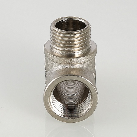 Тройник ВНН 1/2'х1/2'х1/2' переходной, никелированный VALTEC VTr.133.N.0004 VT1330004