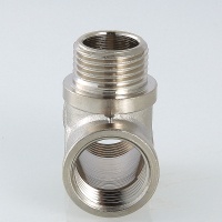Тройник ВНВ 1/2'х1/2'х1/2' переходной, никелированный VALTEC VTr.132.N.0004 VT1320004