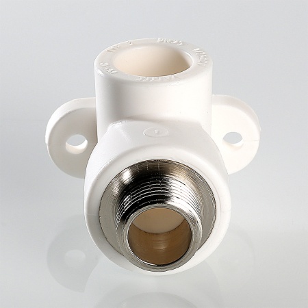 Водорозетка 20 х 1/2' НР полипропиленовая PPR белая VALTEC VTp.755.0.02004 PV7552004  