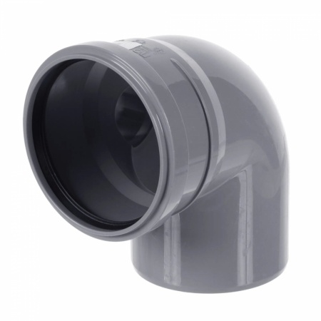 Отвод канализационный 67 град. 110 Политэк 100167