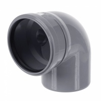 Отвод канализационный 67 град. 110 Политэк 100167