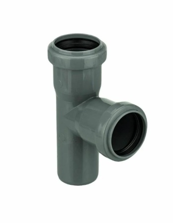 Тройник канализационный 87.5 град. 50 х 40 Политэк 205487