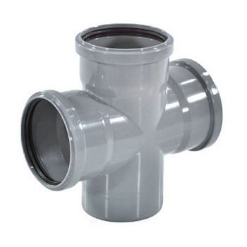 Крестовина одноплоскостная 87.5 град. 110 х 50 х 50 Политэк 131587