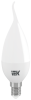 Лампа светодиодная CB35 свеча на ветру 5Вт 230В 4000К E14 IEK LLE-CB35-5-230-40-E14