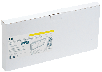 LIGHTING Светильник аварийный ССА1003 на светодиодах 3Вт 1.5ч двусторонний ВЫХОД-EXIT стрелка/фигура IEK LSSA0-1003-003-K03