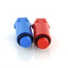 Комплект длинных полипропиленовых пробок с резьбой 1/2' (красная + синяя) VALTEC VTp.792.M.04 PV792K0004