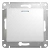 Выключатель одноклавишный, с подсветкой, в рамку, схема 1а, белый Systeme Electric GSL000113
