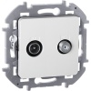 Розетка TV/SAT звезда  INSPIRIA белый Legrand/Daccord 673880