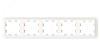 ATLASDESIGN ANTIQUE 5-постовая рамка, универсальная, ЖЕМЧУГ Systeme Electric ATN100405