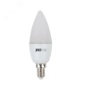 Лампа светодиодная LED 9Вт Е14 холодный матовая свеча JazzWay 2859488A