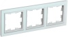 BRITE Рамка 3 поста РУ-3-БрЖ жемчуг IEK BR-M32-K36