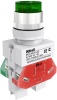 Кнопка зеленая ABLFP 22мм LED 220В ВK-22 Dekraft 25026DEK