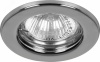 Светильник ИВО-50w 12в G5.3 хром FERON DL10 15113