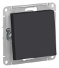 ATLASDESIGN AQUA 1-клавишный ПЕРЕКЛЮЧАТЕЛЬ IP44, сх.6, 10АХ, механизм, КАРБОН Systeme Electric ATN441061