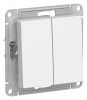 ATLASDESIGN 2-клавишный ВЫКЛЮЧАТЕЛЬ, сх.5, 10АХ, механизм, ЛОТОС Systeme Electric ATN001351