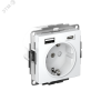 РОЗЕТКА 16А с 2 USB A+C, мех, БЕЛЫЙ Systeme Electric ATN000132