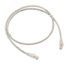 Патч-корд TERACOM PRO Cat.6 неэкранированный UTP оболочка LSZH серый (1.0м) EKF TRP-6UTP-LSH-1M-GY