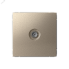 ARTGALLERY TV ТВ розетка проходная 4DB, механизм, шампань Systeme Electric GAL000592