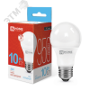 Лампа светодиодная LED-A60-VC 10Вт 230В Е27 6500К 950Лм IN HOME IN-HOME 4690612020228
